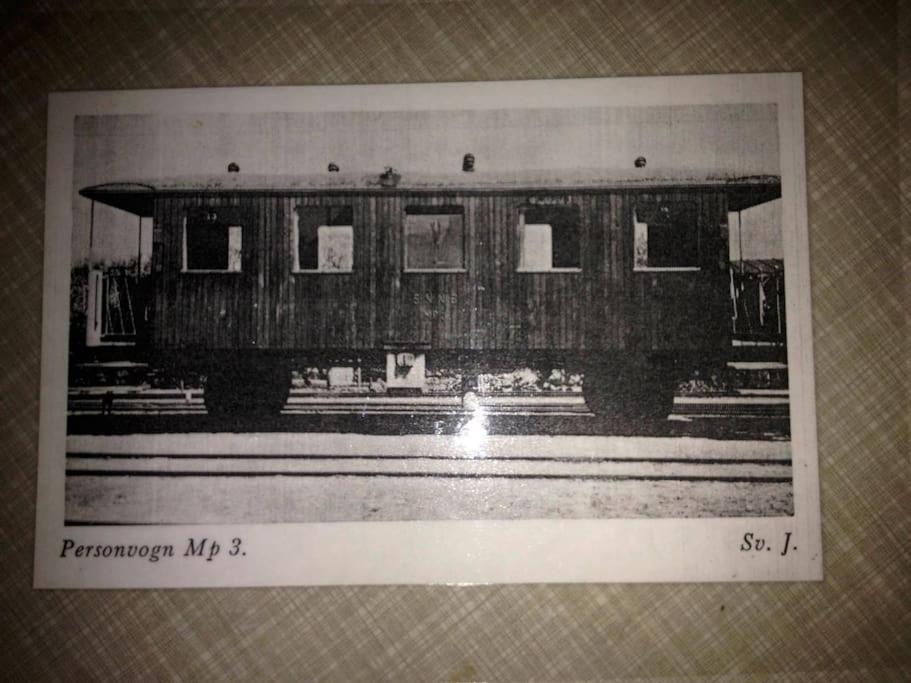 Appartement Fjordhytten. Rebuild Train Wagon From 1937. à Odense Extérieur photo