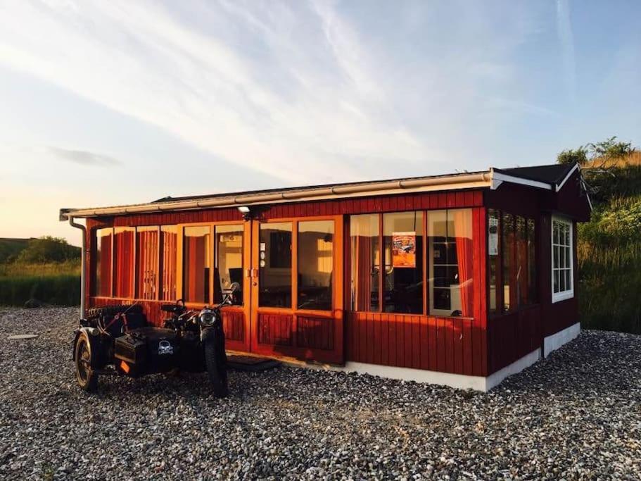 Appartement Fjordhytten. Rebuild Train Wagon From 1937. à Odense Extérieur photo